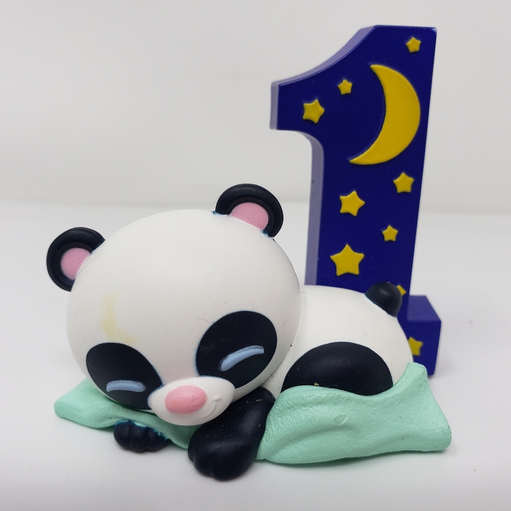 Hallmark Panda Bear Sleeping on a Blanket I Am One Ornament
